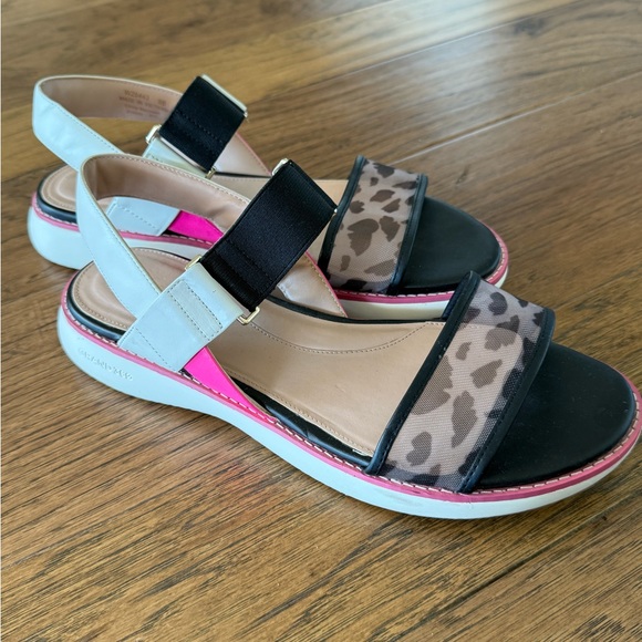Cole Haan Shoes - Cole Haan Stylish Women's Sandals with Leopard Print sz 9